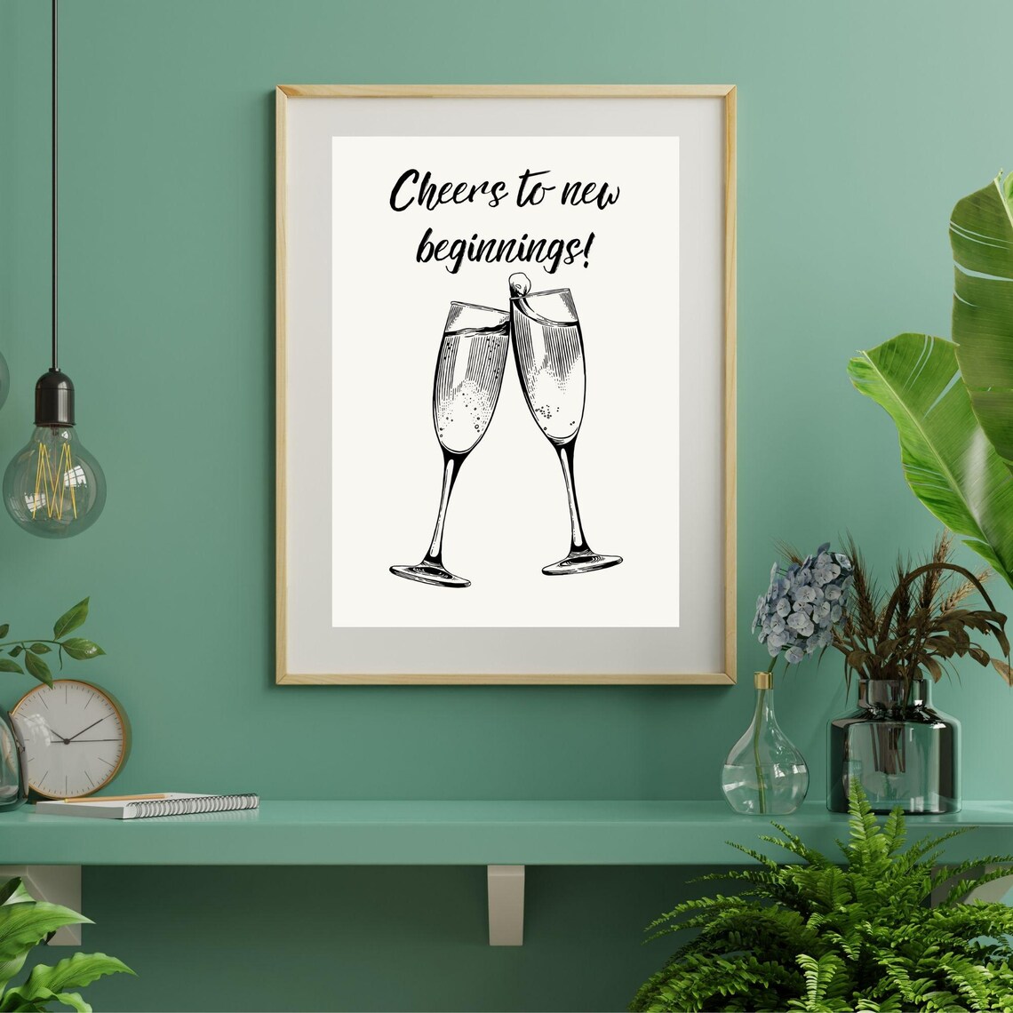Celebrating Fresh Starts, New Beginnings Art Print - Image 3