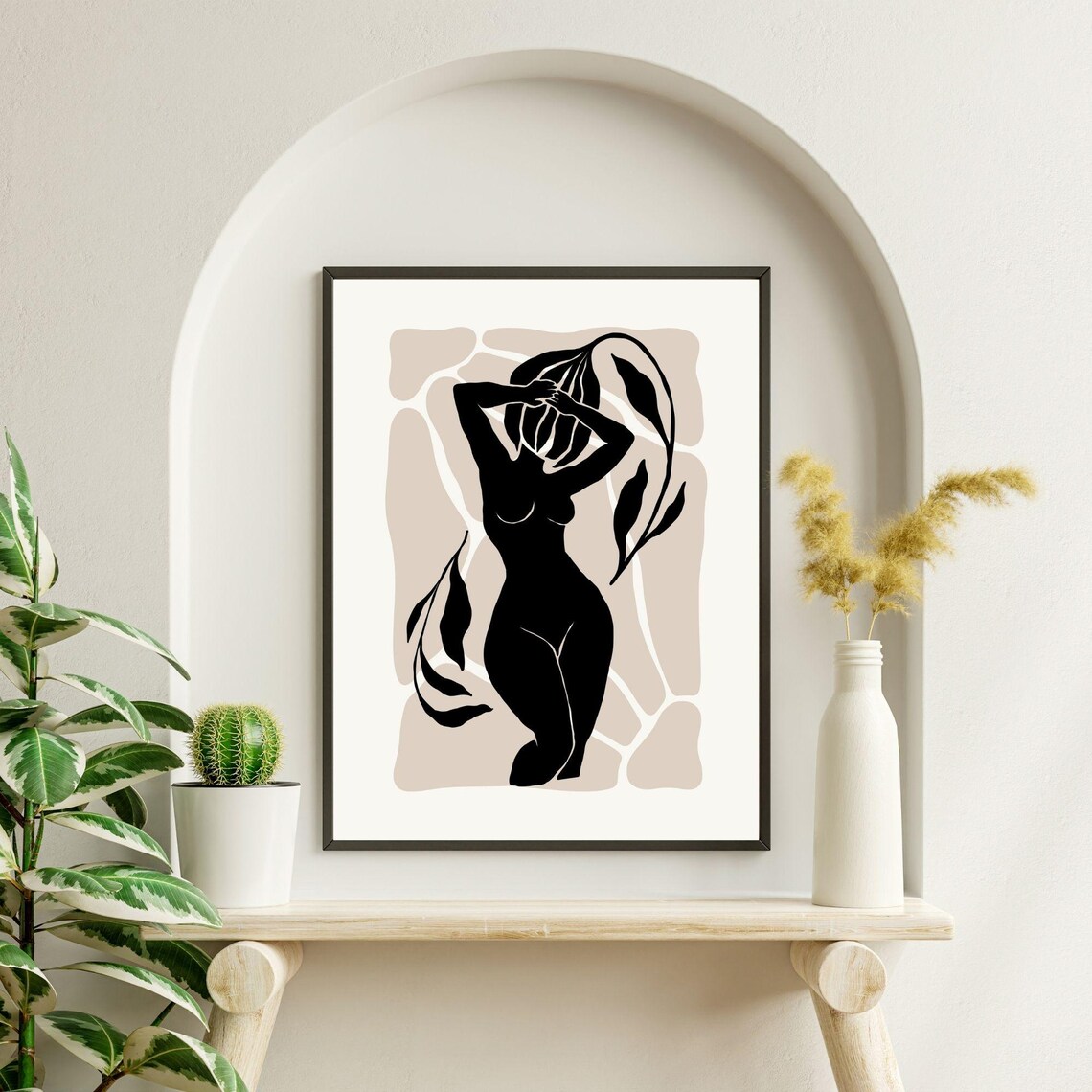 Matisse Inspired Women Are Flowers Abstract - Image 7