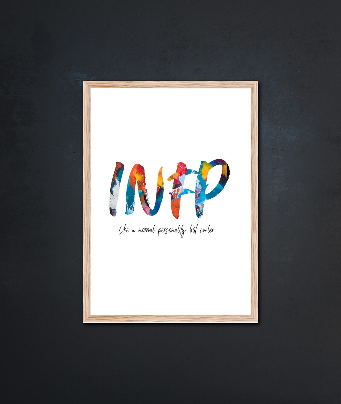 Infp 16 Personality Types Qoutes Inspirational Quotes Wall Prints Art Quote Home Decor