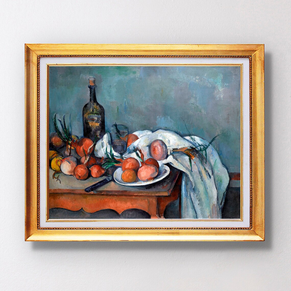 Paul Cezanne Still Life With Onions 1898 Fine Art Glice Sku 0266