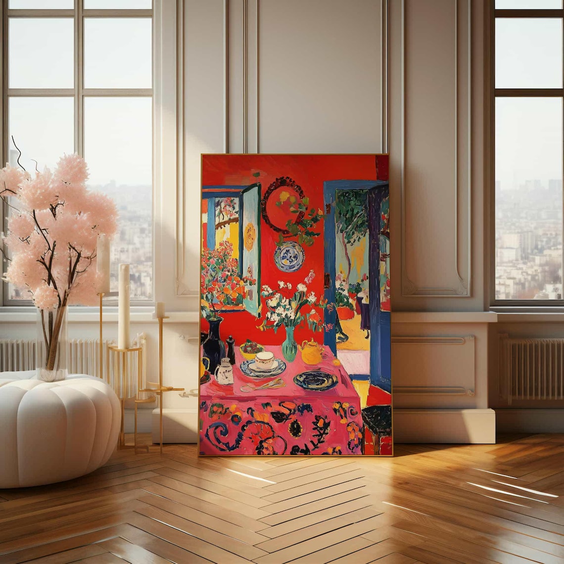 Fauvist Interior Kitchen Wall Poster Art Print - Image 4