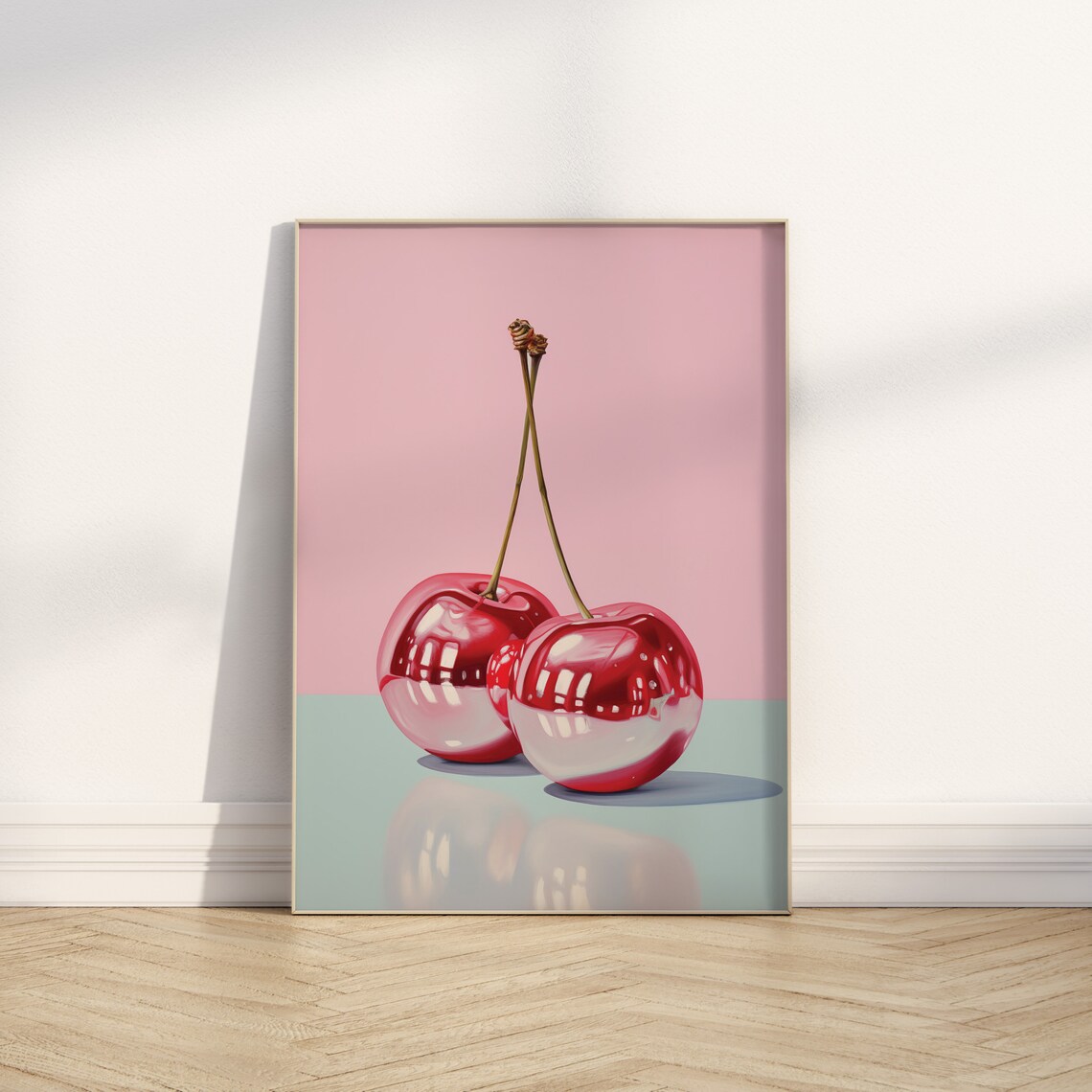 Cherries Coquette Poster, Dorm Room Wall Decor - Image 3
