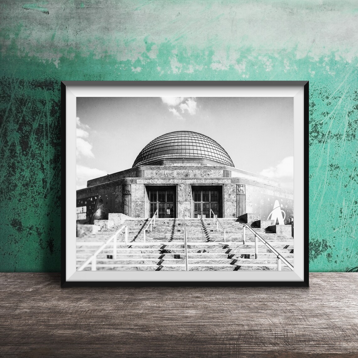 Adler Planetarium Chicago Museum Campus Dome Photography Poster - Image 2