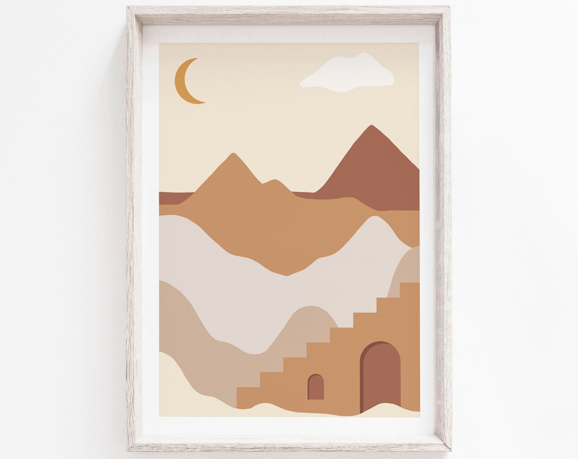 Boho Print Beige Print Neutral Print Boho Art Print Neutral Wall Art Wall Art Wall Art Print Minimalist Print