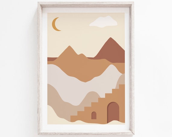 Boho Print Beige Print Neutral Print Boho Art Print Neutral Wall Art Wall Art Wall Art Print Minimalist Print