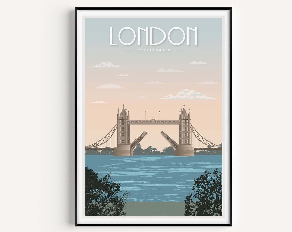 London Art Print London Print London Poster Art Print Wall Art Wall Art London London Wall Art London