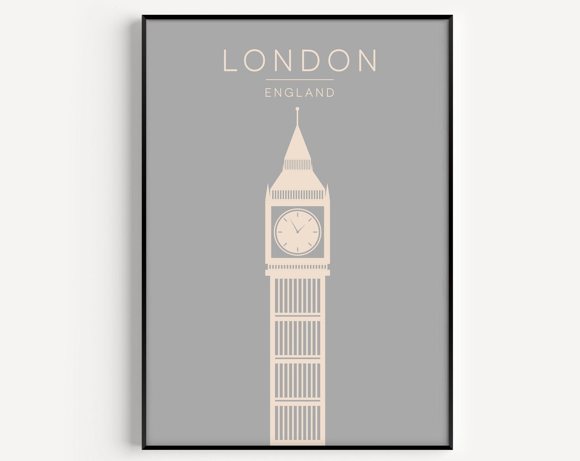 London Poster London London Print Travel London Art Print Art Print London Wall Art London Gift