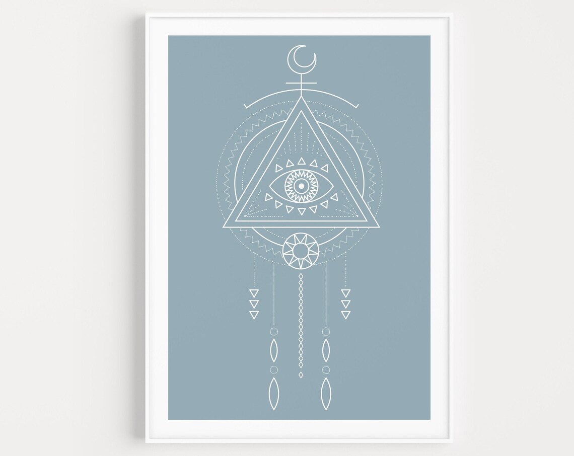 Wall Art Boho Wall Art Wall Art Prints Tribal Mandala Prints Minimalist Print Instant Prints