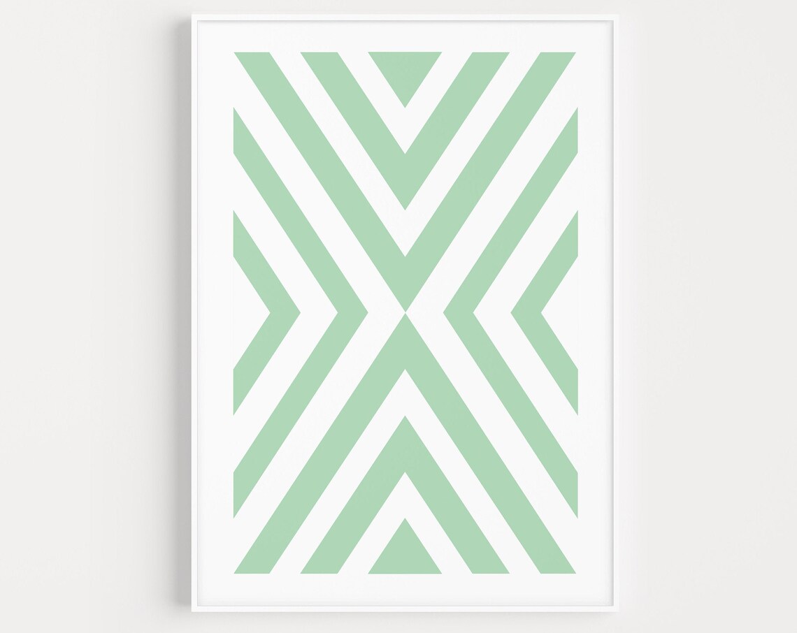 Scandinavian Minimalist Art Print, Modern Decor
