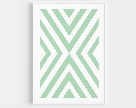 Scandinavian Minimalist Art Print, Modern Decor