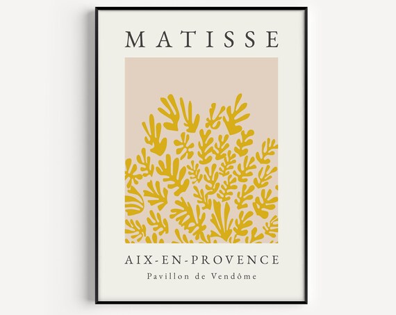 Henri Matisse Boho Art Print