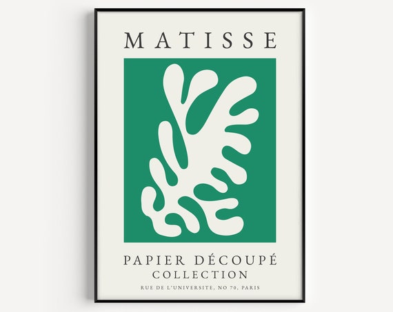 Matisse Print, Boho Wall Art Print
