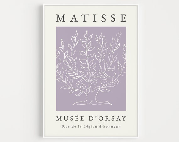 Henri Matisse Tree Art Print