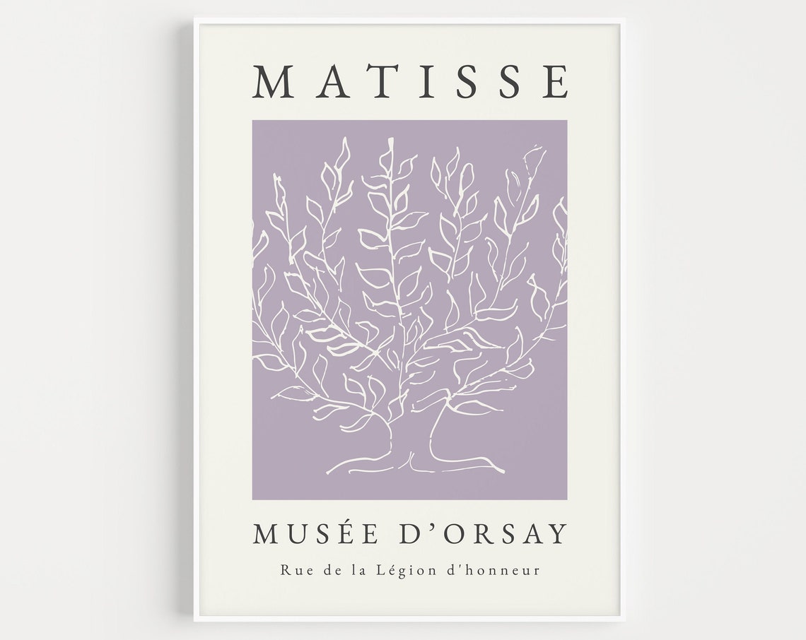 Henri Matisse Tree Art Print