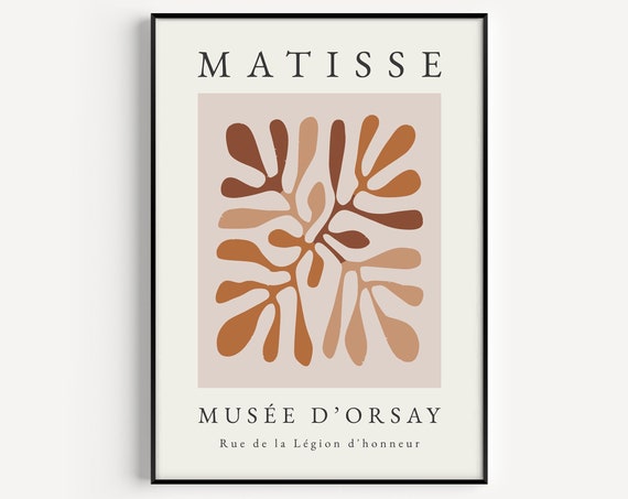 Matisse Print Boho Wall Art Henri Matisse Neutral Prints Boho Print Wall Art Print Instant Matisse Neutral Boho