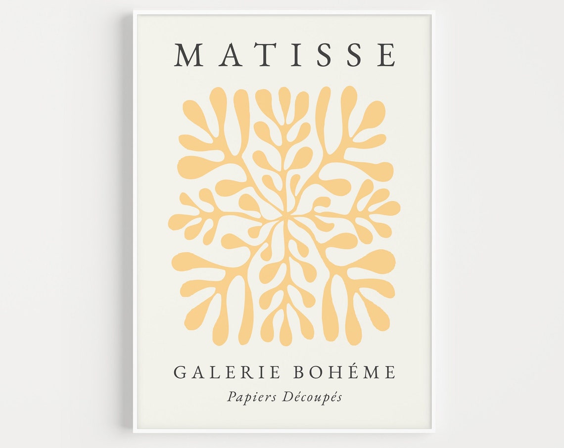 Henri Matisse Boho Art Print