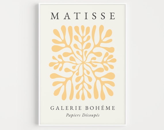 Henri Matisse Boho Art Print
