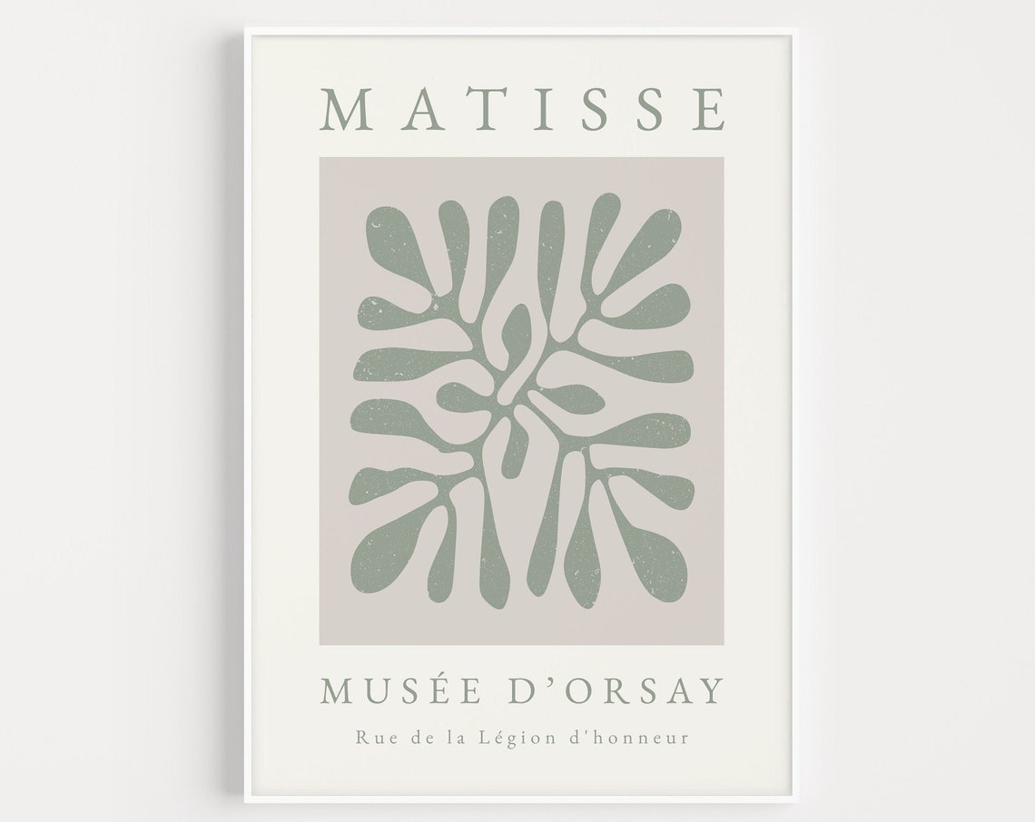 Matisse Print Boho Wall Art Henri Matisse Prints Boho Print Wall Art Print Instant Matisse Boho Minimalist Print