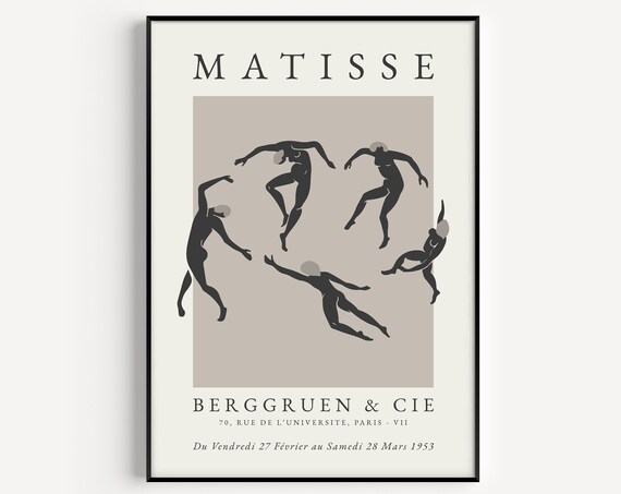 Matisse La Danse Dancing Figures Exhibition Gallery Wall Art