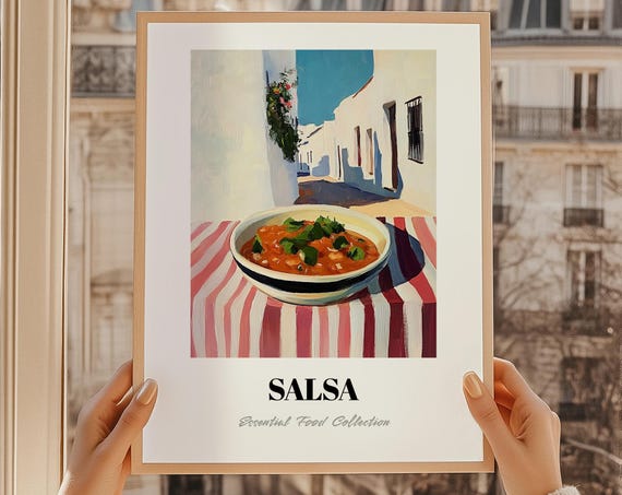 Nachos Mexican Cuisine Wall Art Kitchen Decor Restaurant