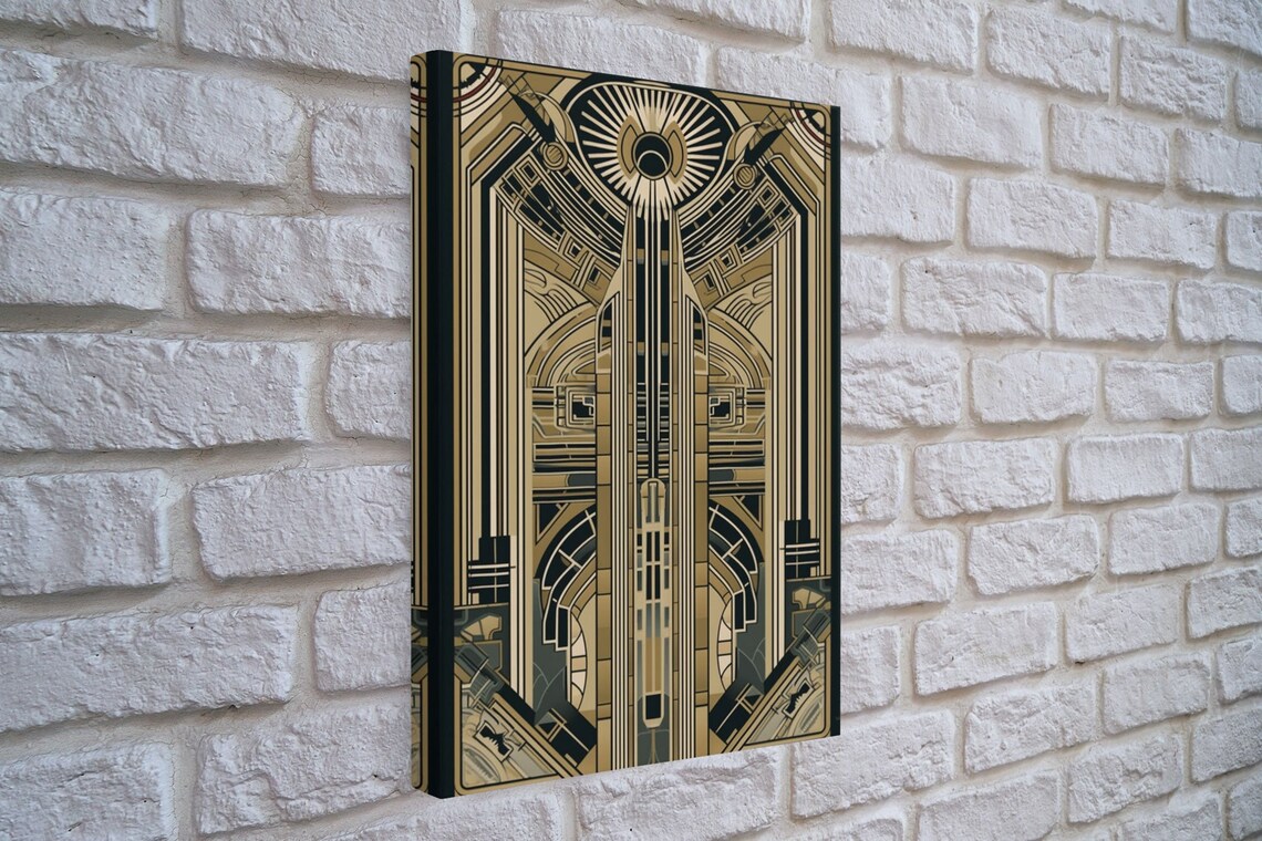 Midcentury Modern Art Deco Wall Art Print - Image 4