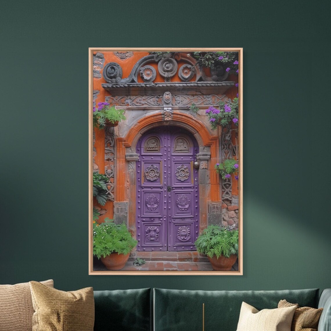 Mexico City Architecture, 19th Century Travel Poster - Image 3