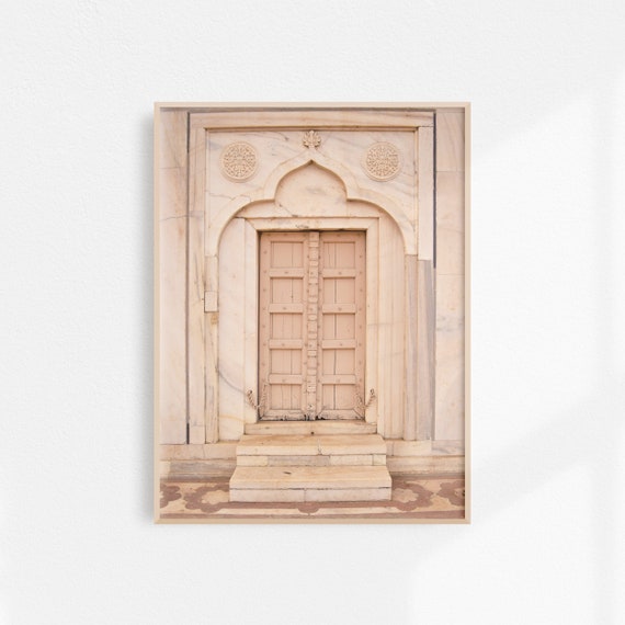 Moroccan Door Print Moroccan Wall Art Architectural Print Art Print
