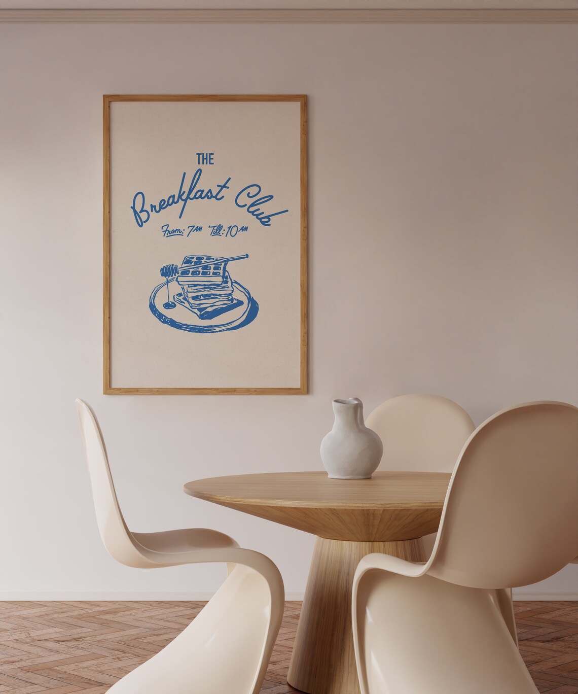 Breakfast Club Art Print, Hand-Drawn Kitchen Decor - Image 3