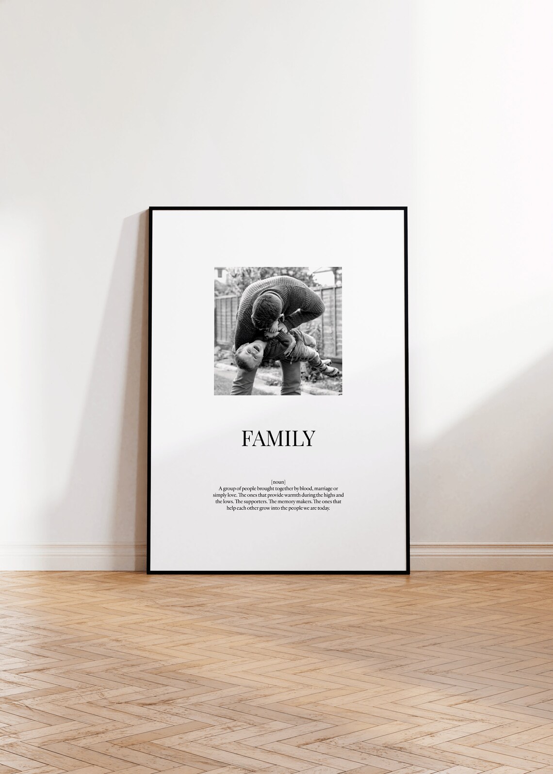 Personalised Family Definition Quote Art Print - Image 2