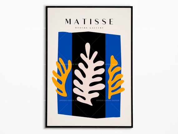 Henri Matisse Fauvism Art Print, Colorful Decor