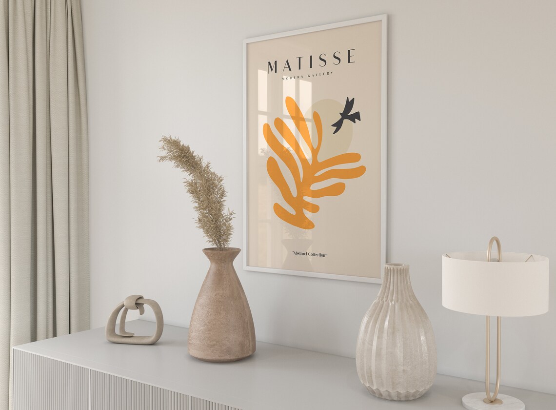 Matisse Print Henri Matisse Wall Art Matisse Exhibition Art Posters Unframed - Image 2
