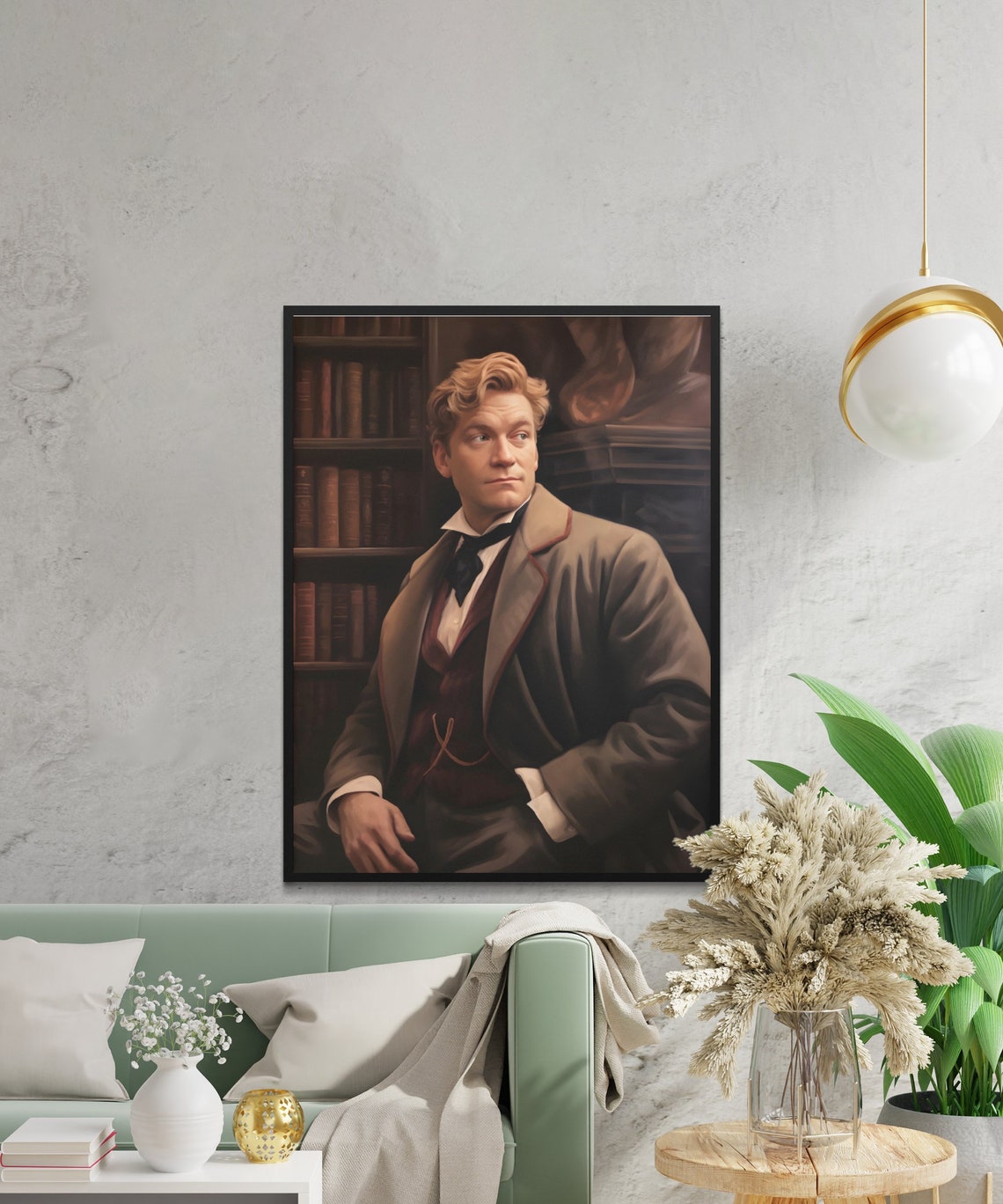Smiling Gilderoy Lockhart Portrait Blond Professor Wizard Poster - Image 2