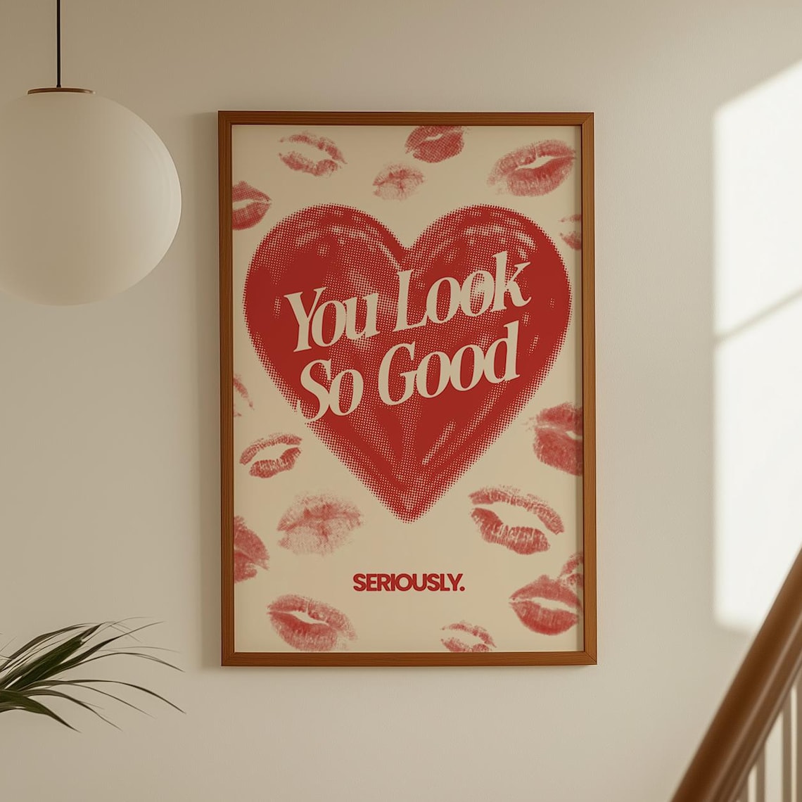 You Look So Good Y2K Funny Bathroom Poster