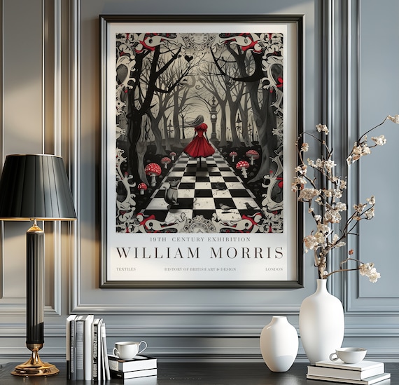 William Morris - Vintage Exhibition Poster