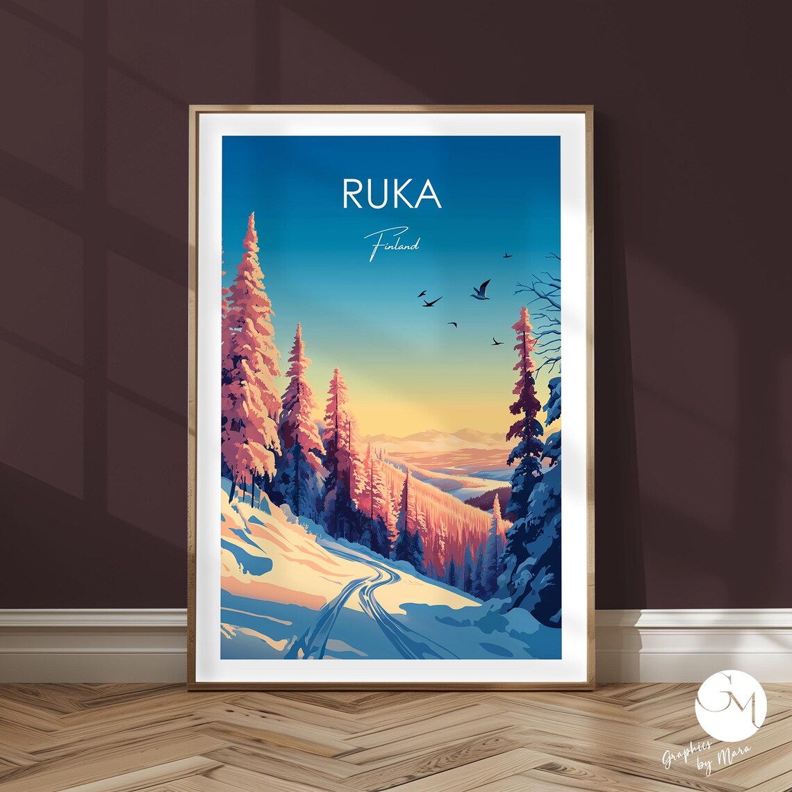 Ruka - Magical Winter Landscape, Christmas Gift