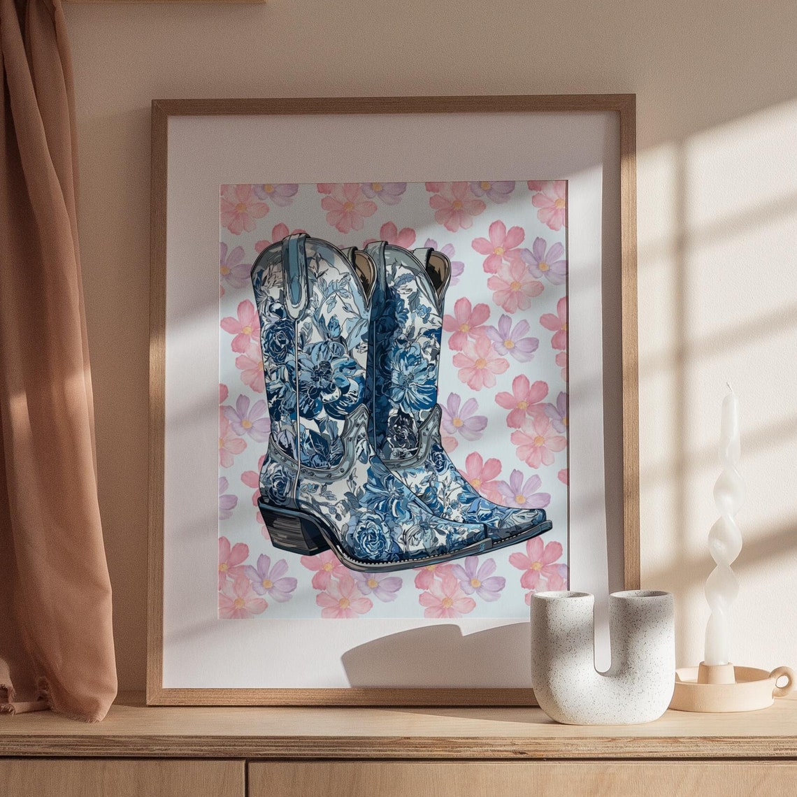 Western Cowgirl, Retro Wild West Home Decor