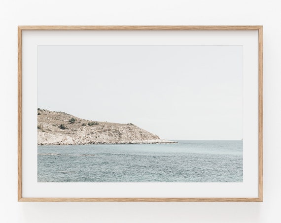 Beach Surf Art Print, Coastal Decor Wall Art