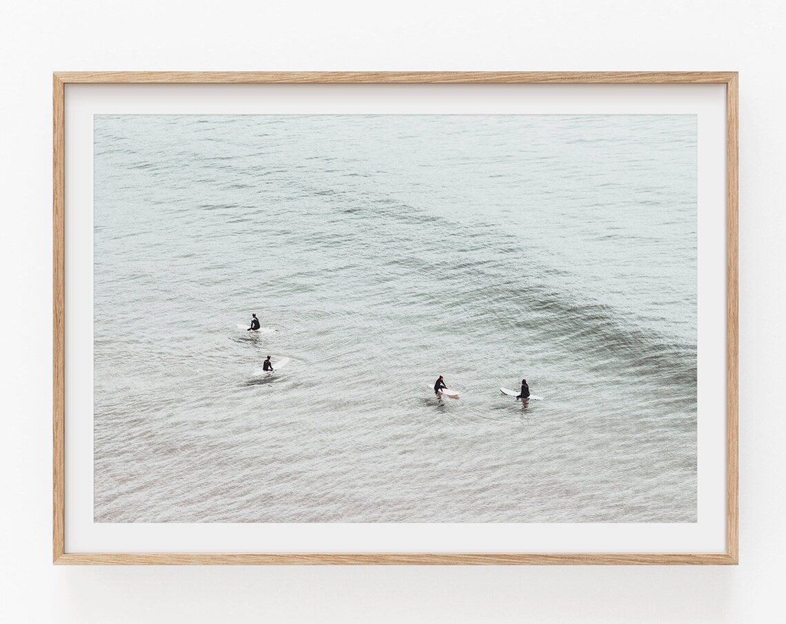 Beach Print, Coastal Surf Photography Art Print