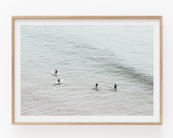 Beach Print, Coastal Surf Photography Art Print