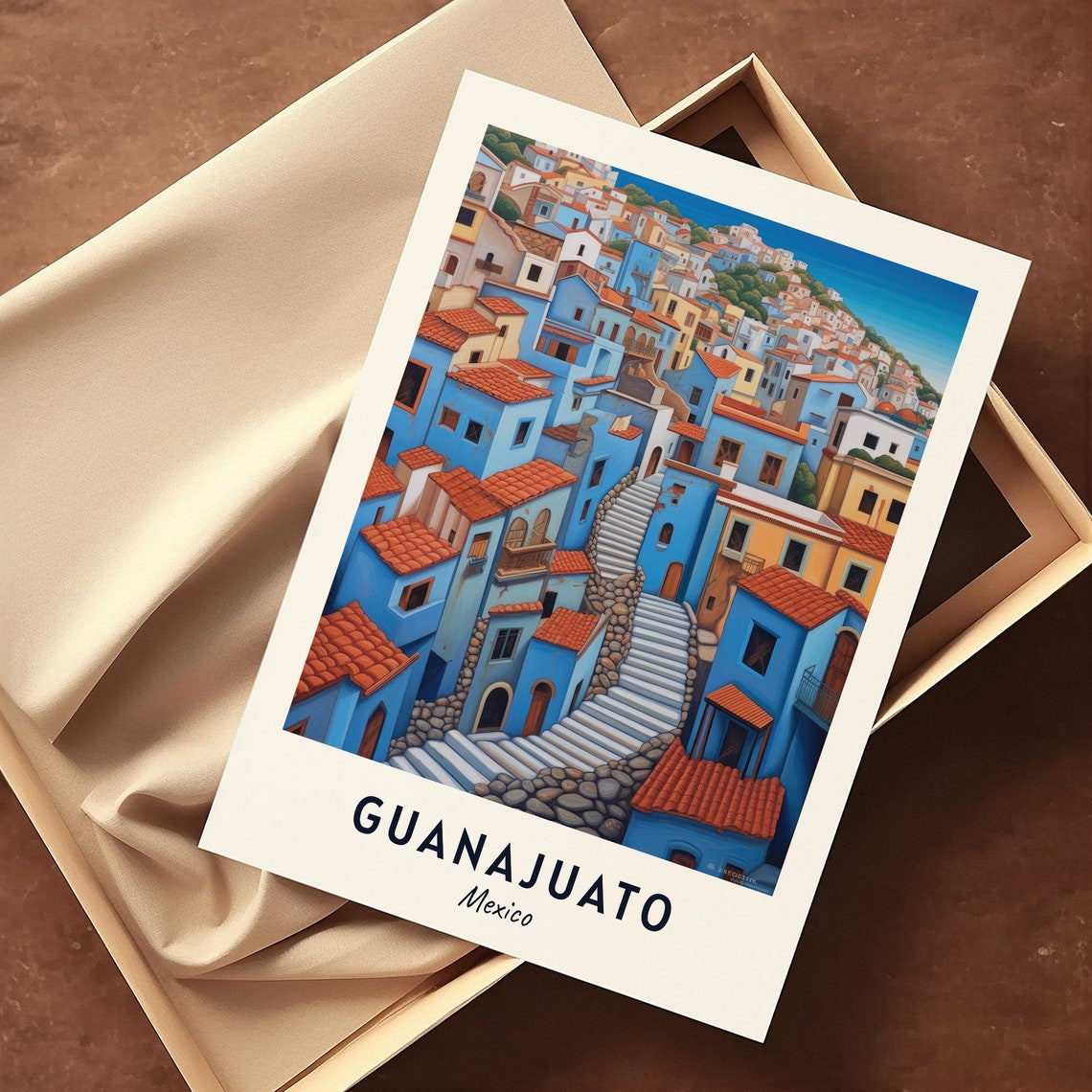 Callejn Del Beso Travel Print Wall Art Guanajuato Mexico City Print Callejn Del Beso Travel Gift Callejn Del Beso Poster - Image 3