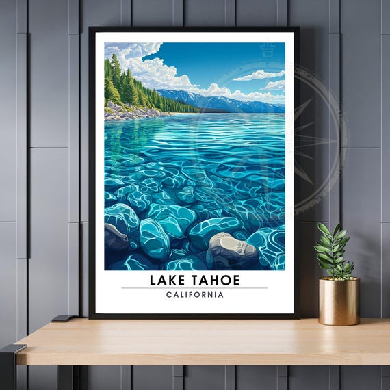 Lake Tahoe Poster Print