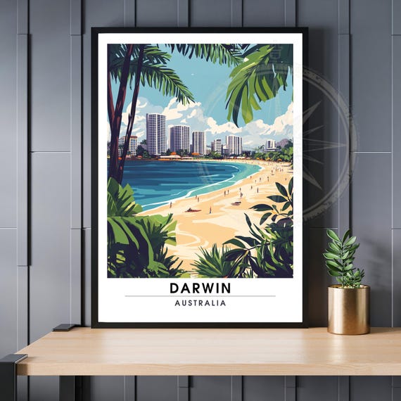 Darwin Poster Australia Print