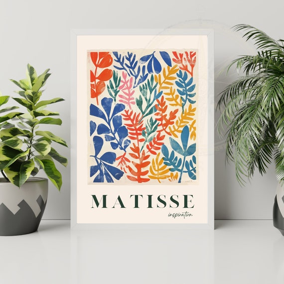 Matisse Print Henri Inspired