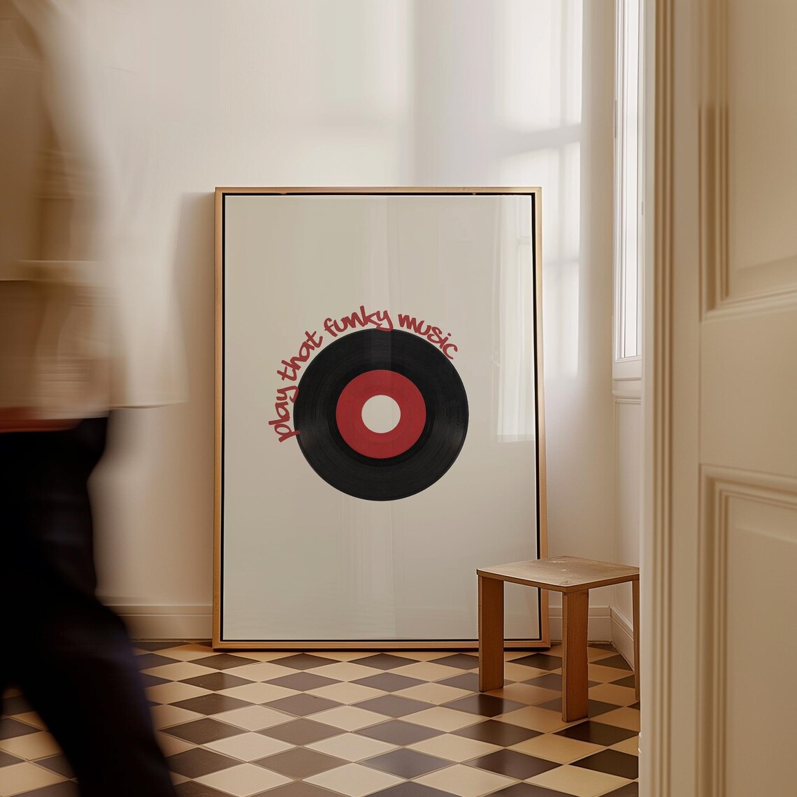 Play That Funky Music Retro Music Poster, Boy Room - Image 3