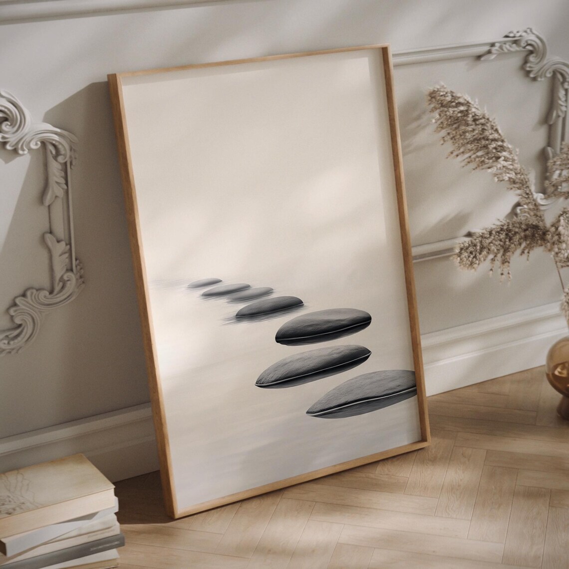 Path Of Tranquility, Minimalist Japandi Art Print - Image 3