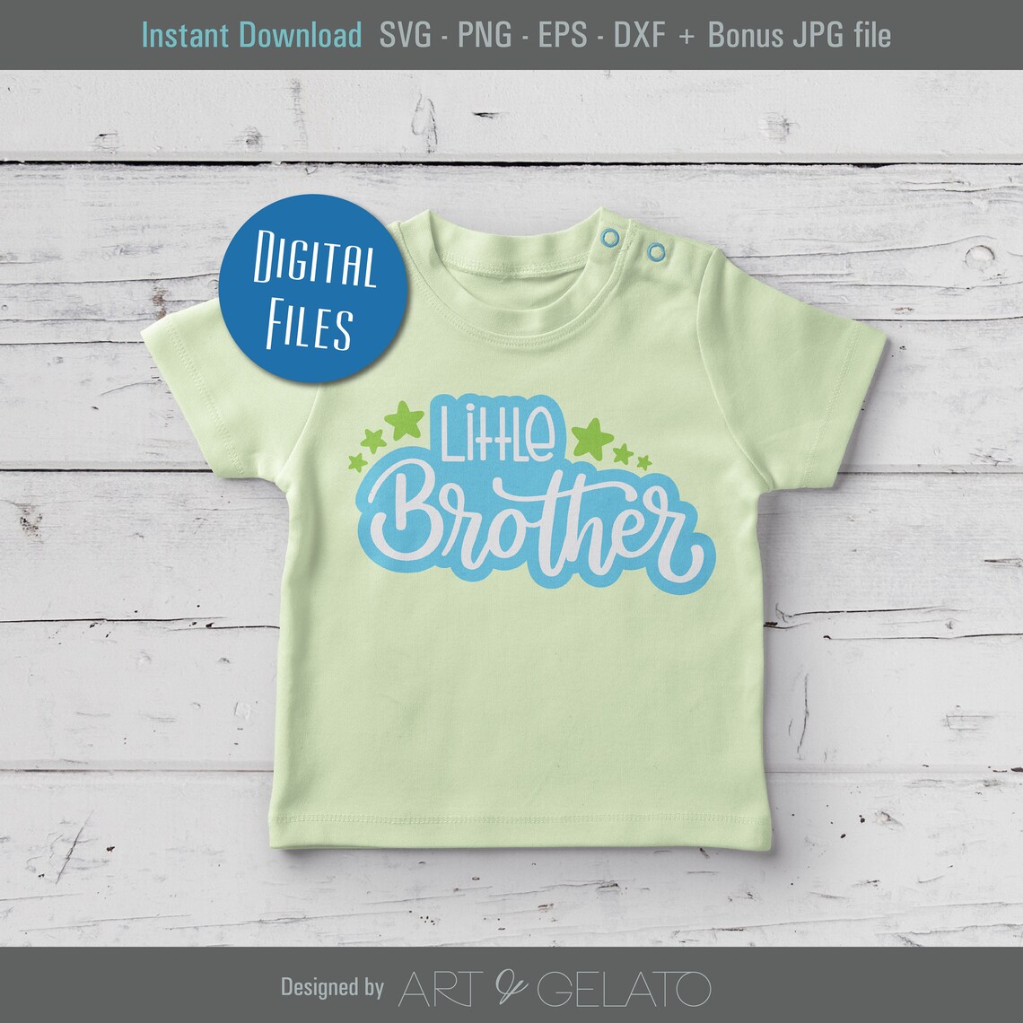 Big Brother, Little Brother Sibling Art Print Bundle - Image 2