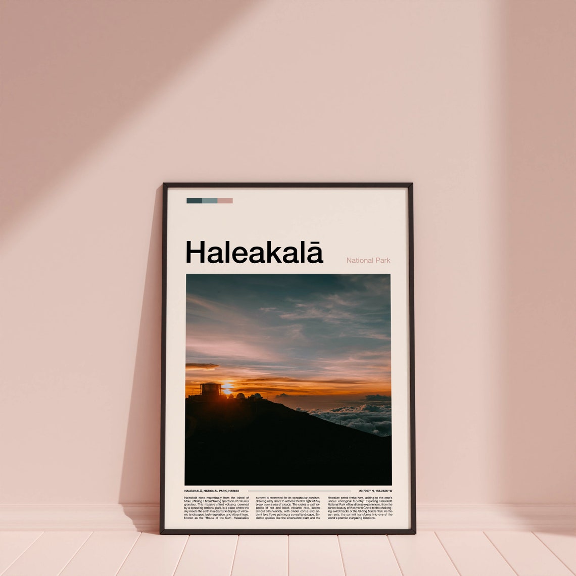 Haleakala Hawaii National Park Sunrise Above Clouds Photo Poster - Image 4