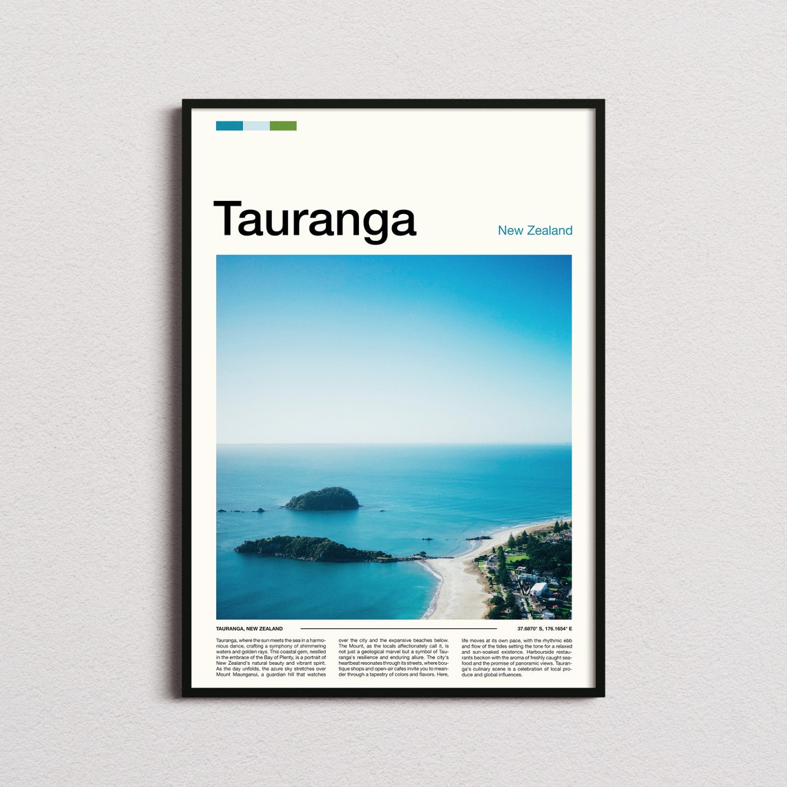 Tauranga Print Tauranga Poster Tauranga Wall Art New Zealand Art Print Tauranga Photo Travel Poster Traveler Gifts