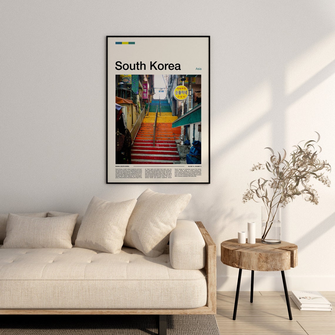 South Korea Print South Korea Poster South Korea Wall Art South Korea Art Print South Korea Photo Travel Poster Traveler Gifts - Image 3