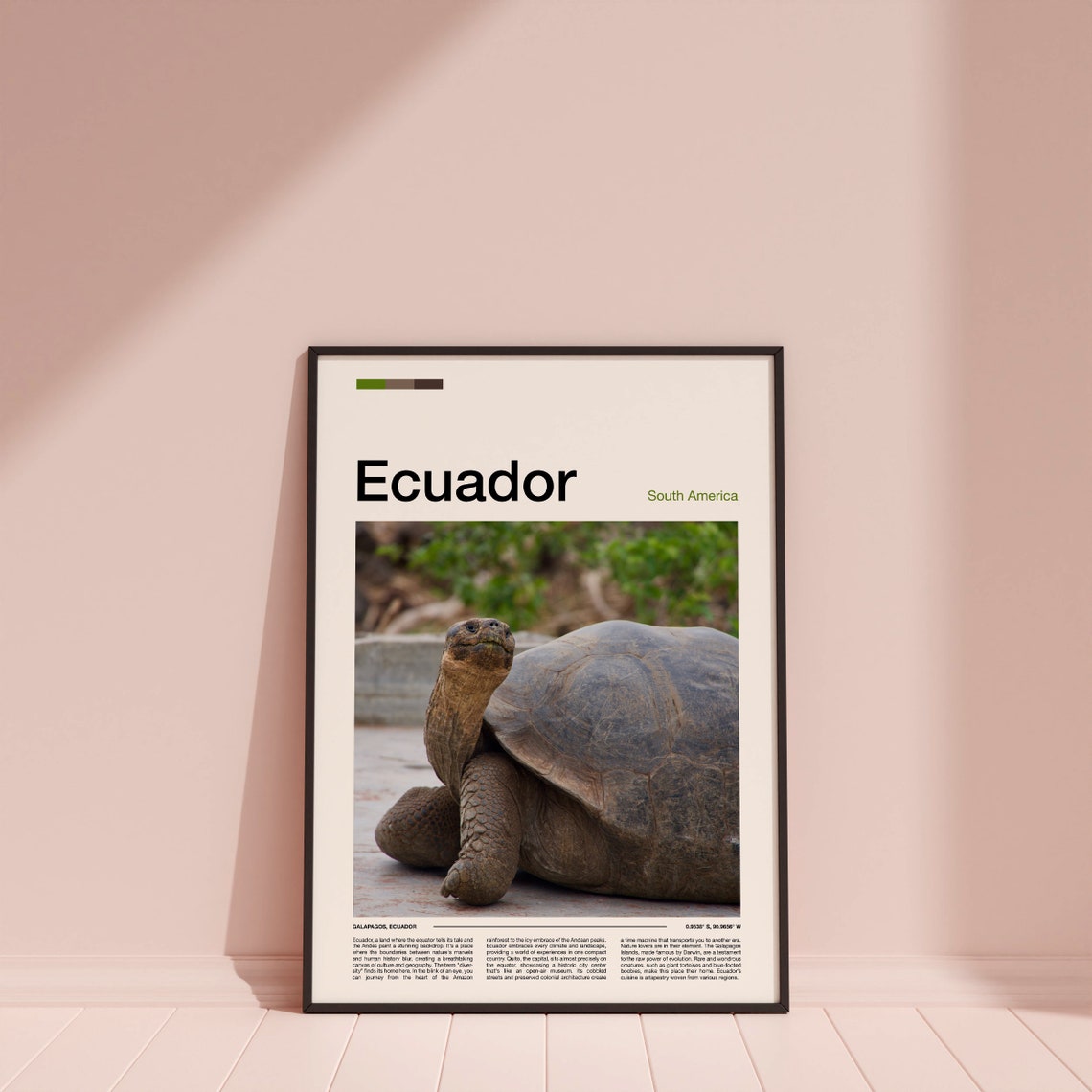 Ecuador Print Ecuador Poster Ecuador Wall Art Ecuador Art Print Ecuador Photo Ecuador Gifts Travel Poster Traveler Gifts - Image 4